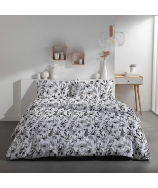 Parure de lit 2 personnes - TODAY - Sunshine 15.34 - 220 x 240 cm - 100% Coton imprimé