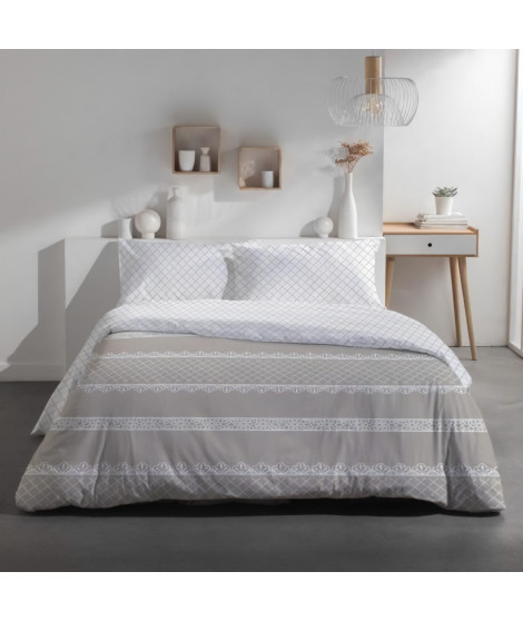 Parure de lit 2 personnes - TODAY - Sunshine 15.33 - 220 x 240 cm - 100% Coton imprimé