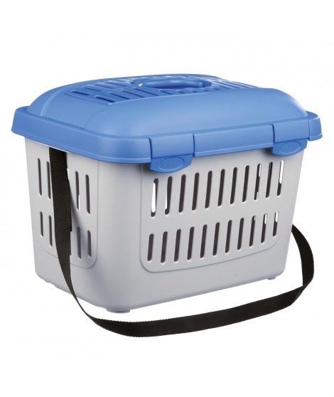 Box de transport - TRIXIE - Midi-Capri - Ouverture frontale - Fentes de ventilation - Poignée