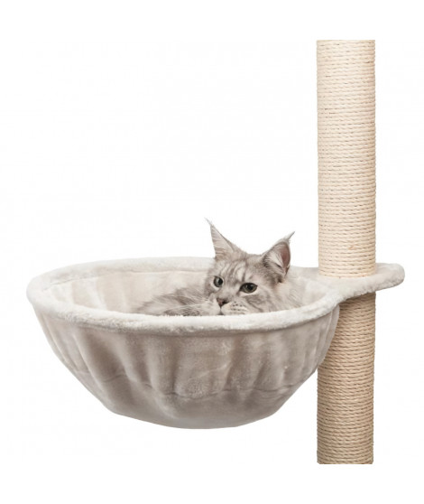 TRIXIE Sac confort XL pour arbre a chat - Gris clair - Pour chat