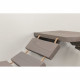 TRIXIE Échelle d'escalade murale pour chats 150x30 cm Taupe