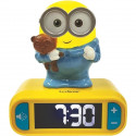 LES MINIONS - Réveil digital avec veilleuse lumineuse en 3D et effets sonores - LEXIBOOK