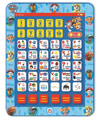 Tablette éducative bilingue Pat' Patrouille (EN/FR)