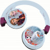 LA REINE DES NEIGES 2 Casque 2-en-1 Bluetooth et filaire confortable et pliable pour enfants avec limitation de son - LEXIBOOK