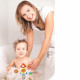Coofret Fusée de Bain avec 3 animaux souples