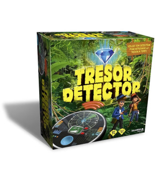 TRÉSOR DETECTOR - Jeu de société - DUJARDIN - Partez a la recherche du trésor avec votre détecteur électronique !