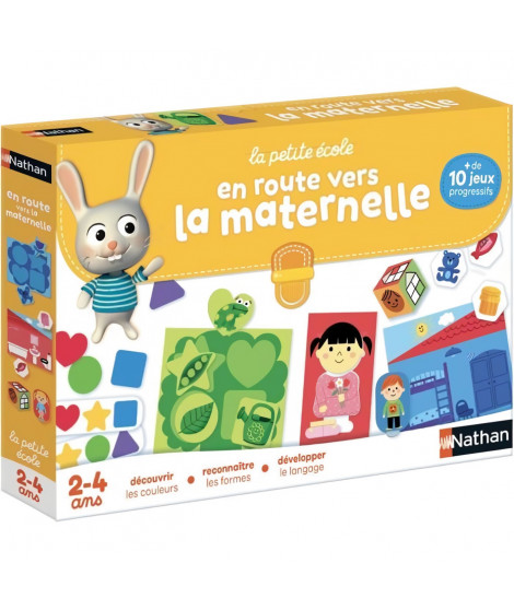 Jeu d'apprentissage - NATHAN - La Petite Ecole - En route vers la Maternelle