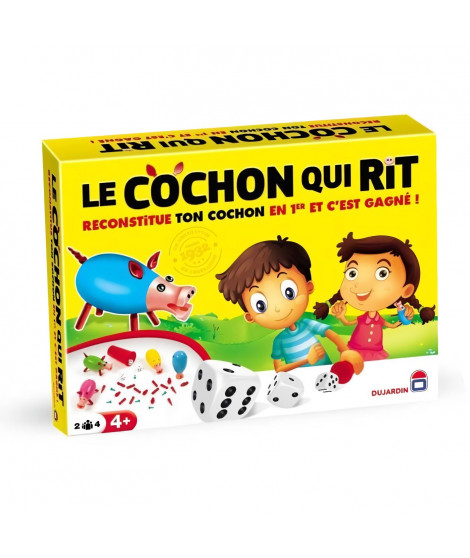 LE COCHON QUI RIT (par 4) - Le jeu incontournable pour toute la famille ! - 10004 N