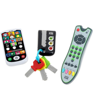 TALDEC Infini Fun - Coffret Clés Télephone Télecommande Educatifs