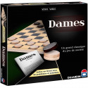 Dames jeu de plateau - Série noire - Jeu de société traditionnel - 55330 - DUJARDIN