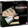 Dames jeu de plateau - Série noire - Jeu de société traditionnel - 55330 - DUJARDIN