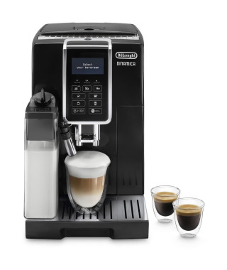 Machine expresso automatique avec broyeur - DELONGHI Dinamica ECAM 350.55.B - Noir