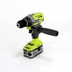 RYOBI - Perceuse a percussion BRUSHLESS 18V ONE+ - 60 Nm - réglage de couple électronique - mandrin métal 13 mm - R18PDBL-0