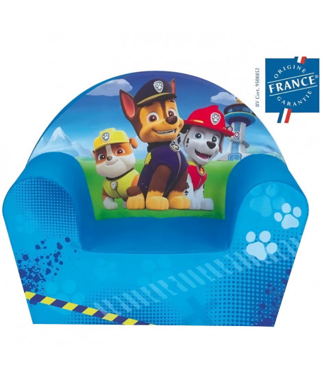 Fun House Pat Patrouille fauteuil club en mousse pour enfant
