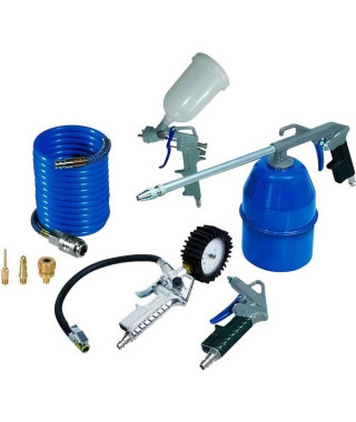 MICHELIN Kit de 8 accessoires pour tout compresseur sur cuve