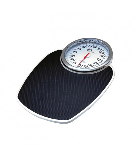 LITTLE BALANCE 8135 Pro M 160, Pese personne balance mécanique, Design semi médical type professionnel, 160 kg / 1 kg, Noir &…