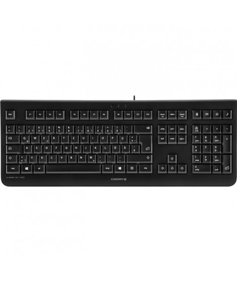 CHERRY Clavier KC1000 - USB - Espagne - Noir