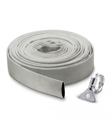 Kit tuyau plat en textile - KARCHER - 10 m x Ø 1''1/4 (32 mm) - Pratique - Débit élevé