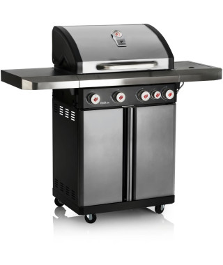 Landmann Rexon Cook 4.1 Inox barbecue gaz 4 feux