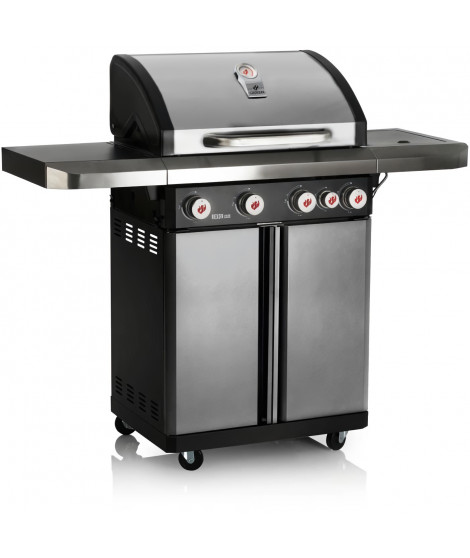 Landmann Rexon Cook 4.1 Inox barbecue gaz 4 feux