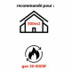 Chauffage a gaz infrableu MECAFER - MH30000G - 30000 W - Compatible butane et propane