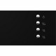 Electrolux Hotte inclinée - 90 cm (L) - évacuation ou recyclage-  66dB max - 3 vitesses - Noir - LFV319K