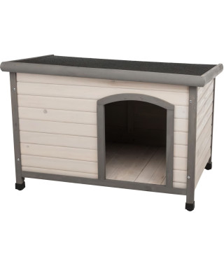 Natura - Niche pour chiens -  Classic a toit plat