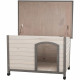 Natura - Niche pour chiens -  Classic a toit plat