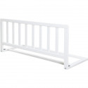 ROBA Barriere de Lit en Bois 90 cm - Protection Anti-Chute Sûre pour Bébés et Enfants - 18 mois a 5 Ans - Montage Facile - Blanc
