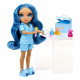 Junior High Pyjama Party - Poupée mannequin articulée 22 cm - Skyler (Bleue) - Nombreux accessoires - a partir de 4 ans