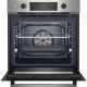Four encastrable - Chaleur pulsée 3D - BEKO - BBIS14300XMPSE - Inox - 72 L - Porte froide GIFAM - 59,4x56,7x59,5 cm