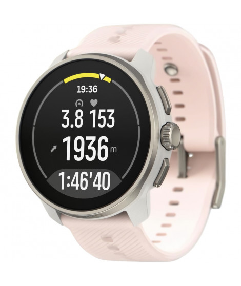 Montre connectée sport GPS - SUUNTO - Race S - Ecran 1,32 - Rose poudré