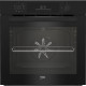 Four encastrable - Chaleur pulsée 3D - BEKO - BBIE11300BMP - Noir - 66 L - Porte froide GIFAM - 59,4x56,7x59,5 cm