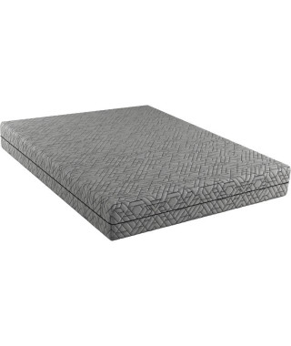 GEOFLEX - Matelas - 140 x 190 cm - Epaisseur 26 cm - Ressorts ensachés - Réversible tres ferme ou équilibré