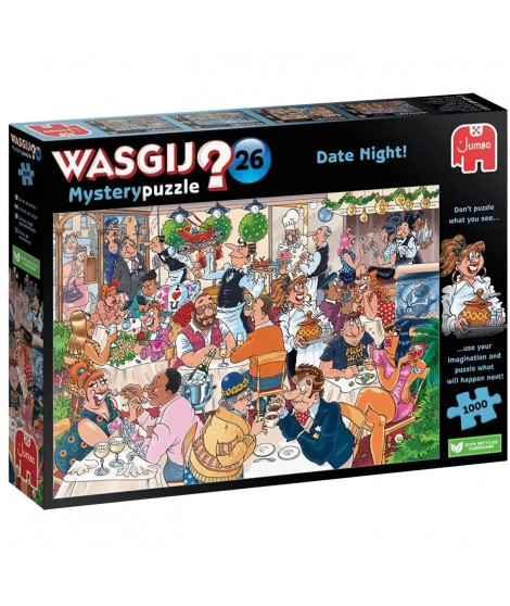 Puzzle - JUMBO - Wasgij Original 44 1000 pcs - Imaginez et devinez ce que les gens voient