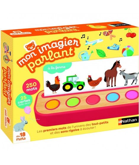 MON IMAGIER PARLANT - Jeu d'apprentissage - NATHAN