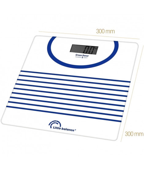 Pese-personne - LITTLE BALANCE - 8655 - USB-réparable - 180 kg / 100 g - Mariniere