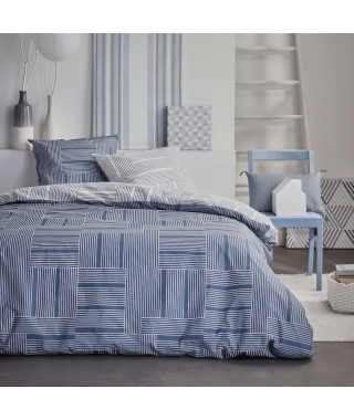 Parure de lit 2 personnes - TODAY - Crazy 7.1 - 220 x 240 cm - Imprimé