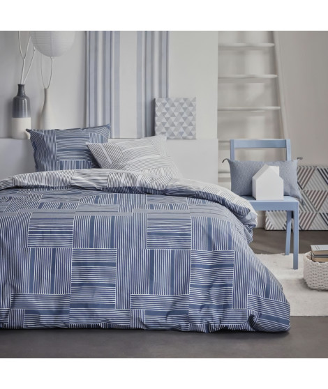 Parure de lit 2 personnes - TODAY - Crazy 7.1 - 220 x 240 cm - Imprimé