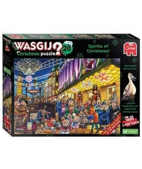 Puzzle - JUMBO - Wasgij Christmas 20 2x1000 pcs - Imaginez ce qui va arriver (1 puzzle gratuit)
