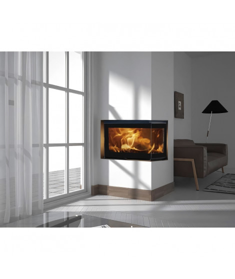 Poele a bois - PANADERO - Hogar DER Ecodesign - 5,9 kw - Bûches 50 cm