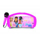 Enceinte Bluetooth Sans-Fil Lumineuse avec Micro Barbie