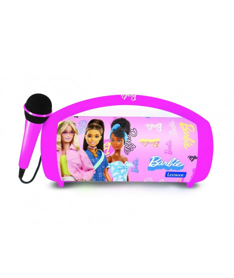 Enceinte Bluetooth Sans-Fil Lumineuse avec Micro Barbie