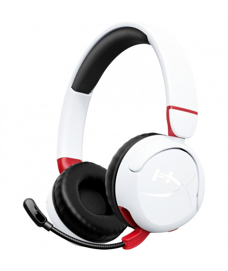 Casque Gamer Sans Fil - HyperX Cloud Mini - pour PC & console - Blanc