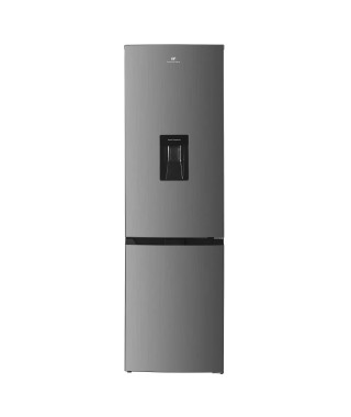 Réfrigérateur congélateur bas - CONTINENTAL EDISON - 325L - Total No Frost - distributeur d'eau- Inox - Classe D