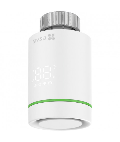 Thermostat - EZVIZ - T55 - Vannes thermostatiques connectées - Zigbee - Contrôle température - Verrouillage enfant