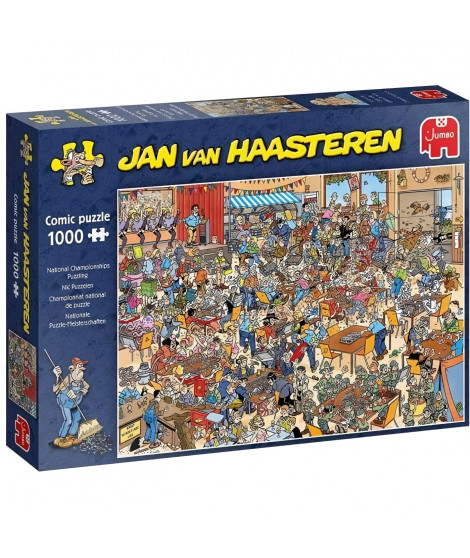 Puzzle - JUMBO - Efteling Sprookjesbos 1000 pcs - Puzzles Jan Van Haasteren, qualité et style unique