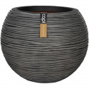 Vase boule - CAPI EUROPE - RIB NL - 40 x 32 cm - Anthracite