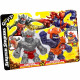 Duo de Figurines Strikers Blaz vs Corr 11cm - HERoeS OF GOO JIT ZU - Combat épique avec armures de guerriers