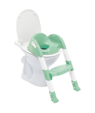 Réducteur WC - THERMOBABY - KIDDYLOO - Vert Céladon - Ajustable